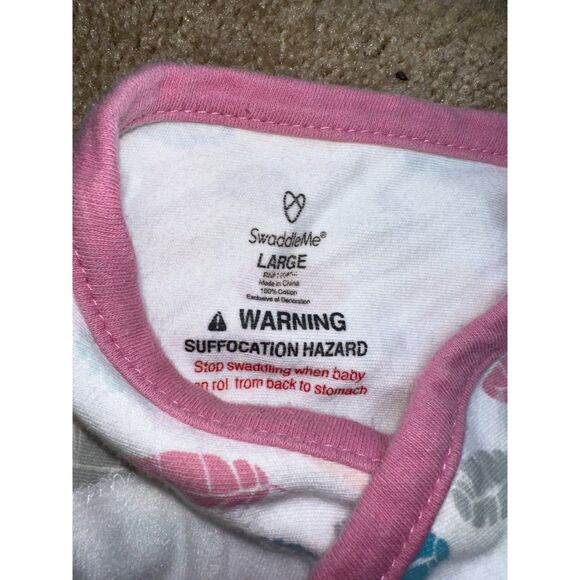 Lot of 5 Swaddle Me Sleep Sacks, 4- Sm/Md, 1- LG, 100% Cotton - Picture 6 of 9